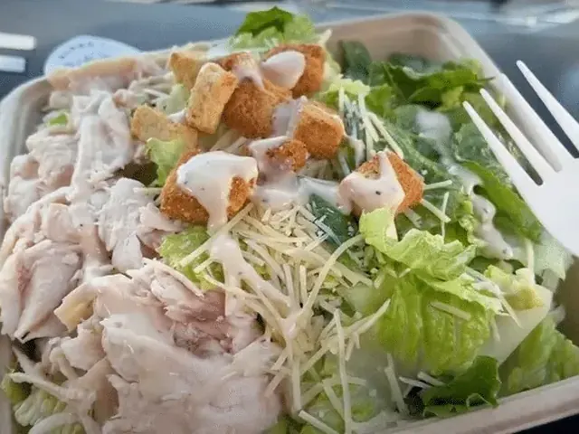 Costco Rotisserie Chicken Caesar Salad